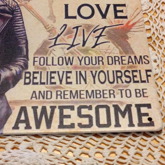 Inspirational Quotes Wall Art Metal Sign, New - Picture 6 of 8